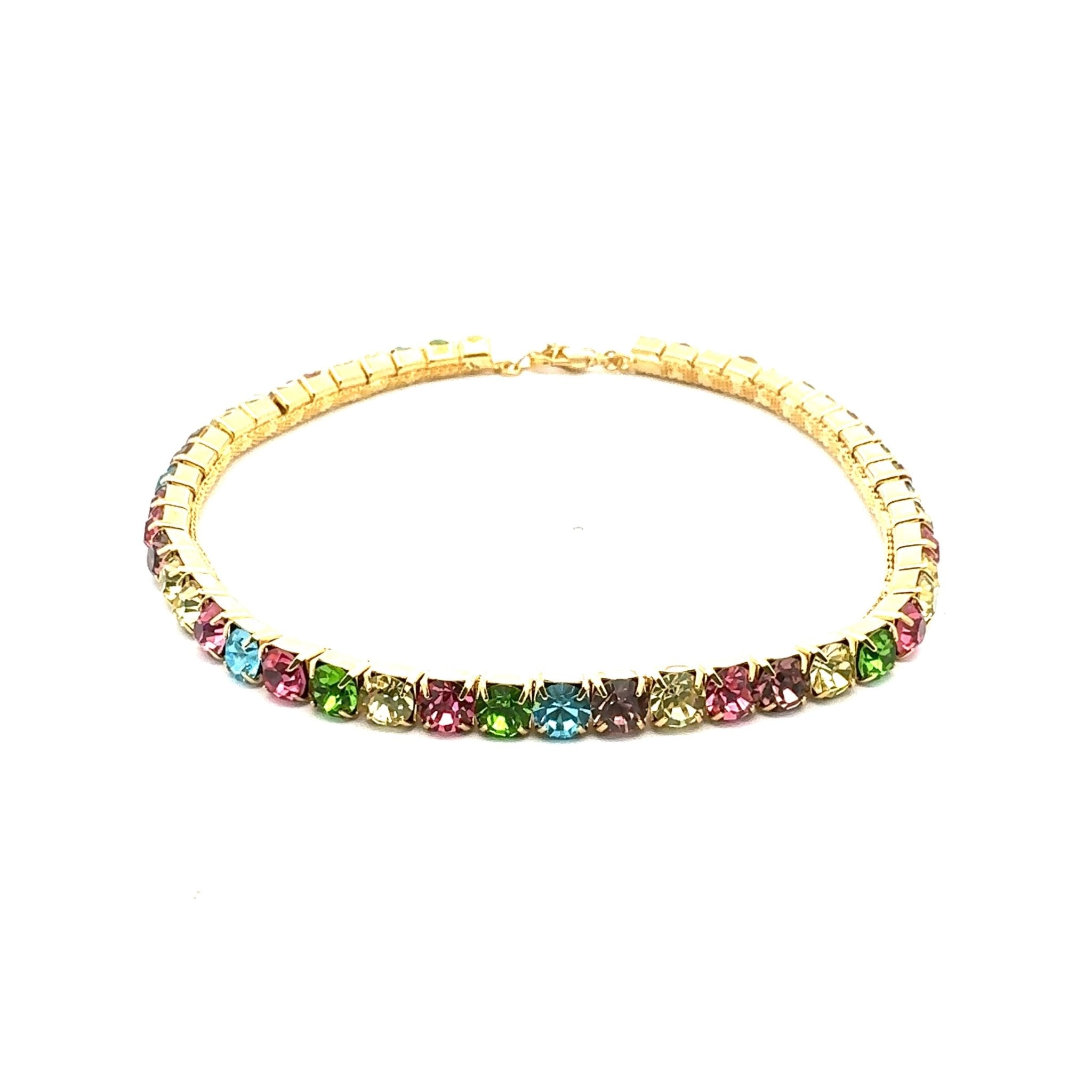 Collar Cristales Multicolor - Piedra de Toque