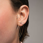 Ear Cuff con Brillantes - Piedra de Toque