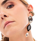 Ear Cuff Negro - Piedra de Toque