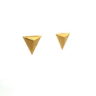 Pendientes Triangulares Oro - Piedra de Toque