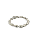 Pulsera Esferas Alargadas Plata - Piedra de Toque