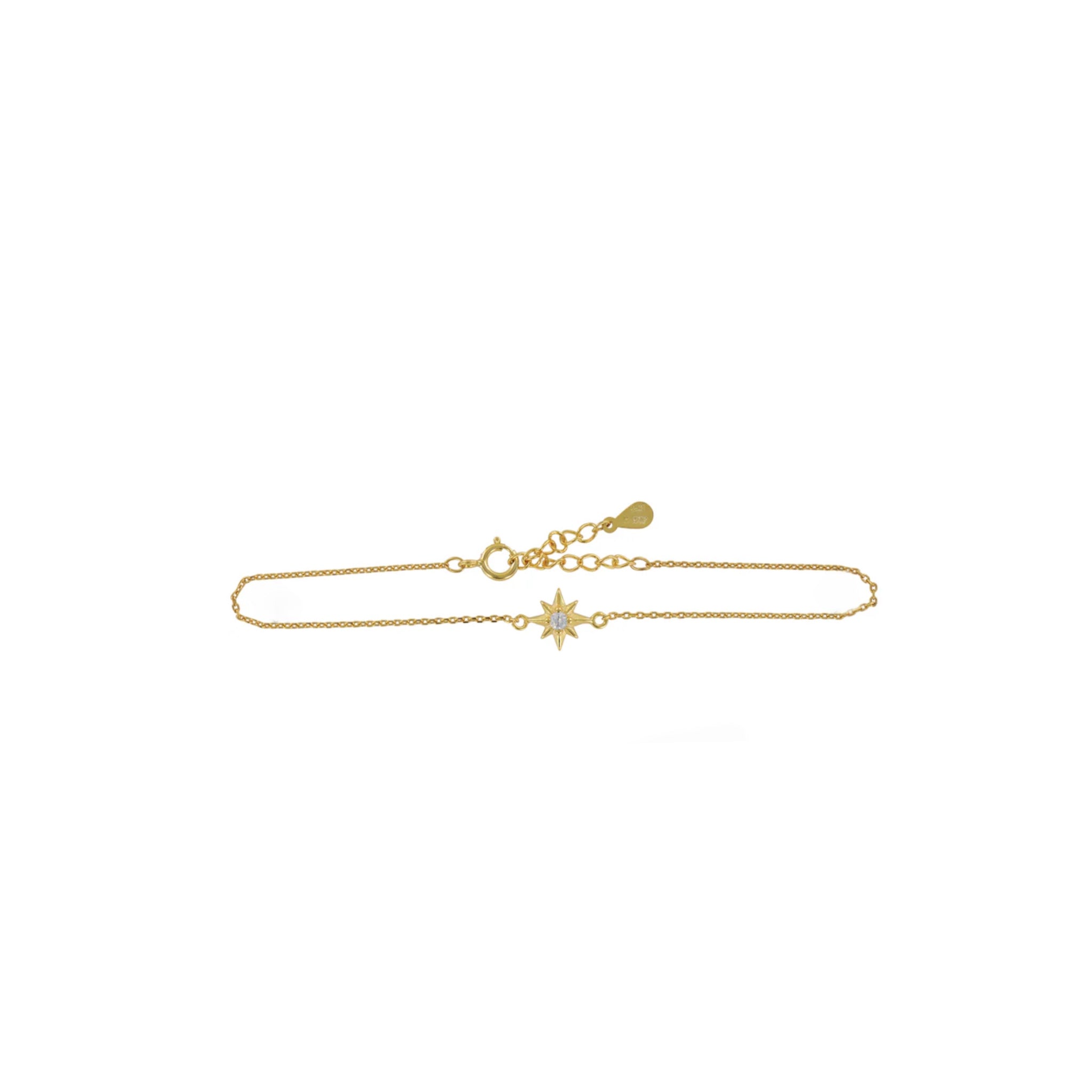 Pulsera Estrella Oro - Piedra de Toque