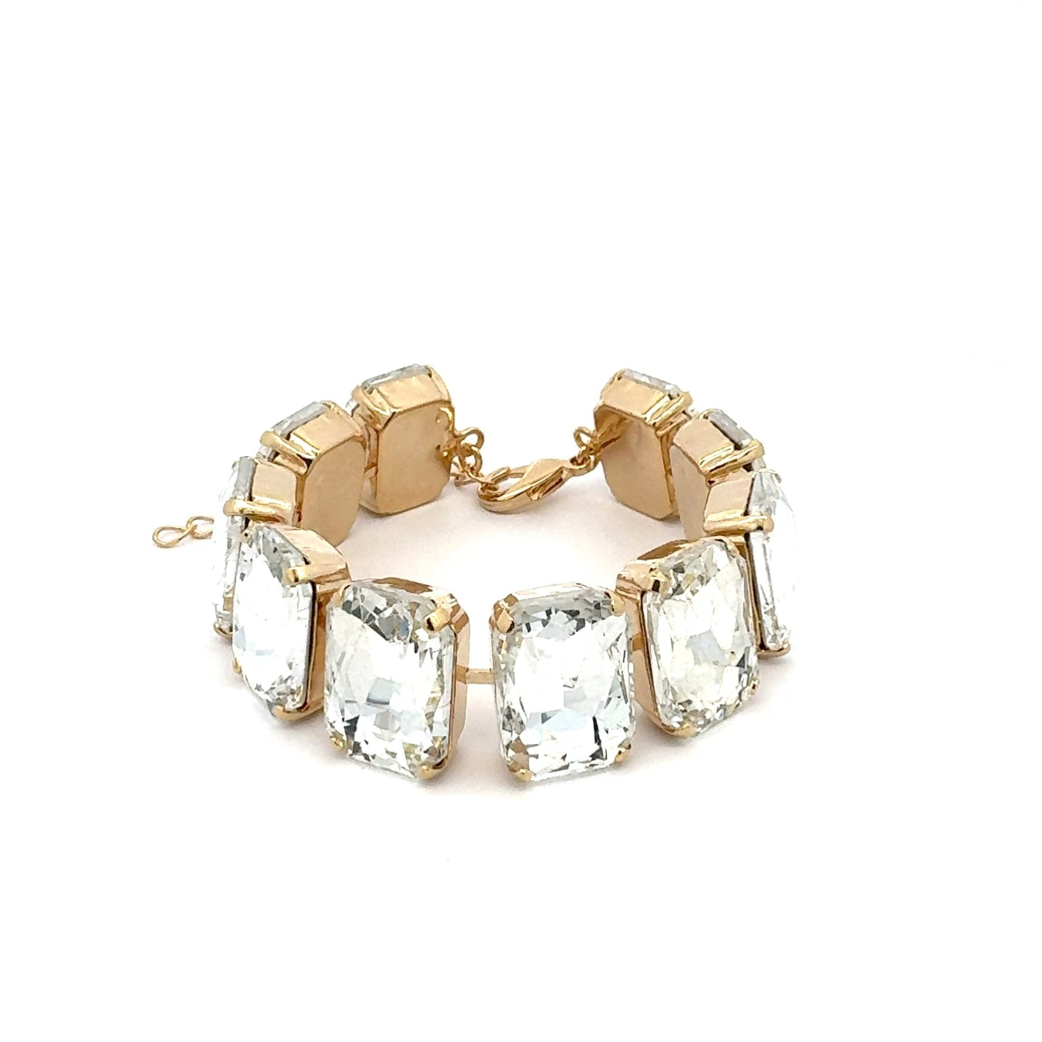 Pulsera Rectángulos Cristal - Piedra de Toque