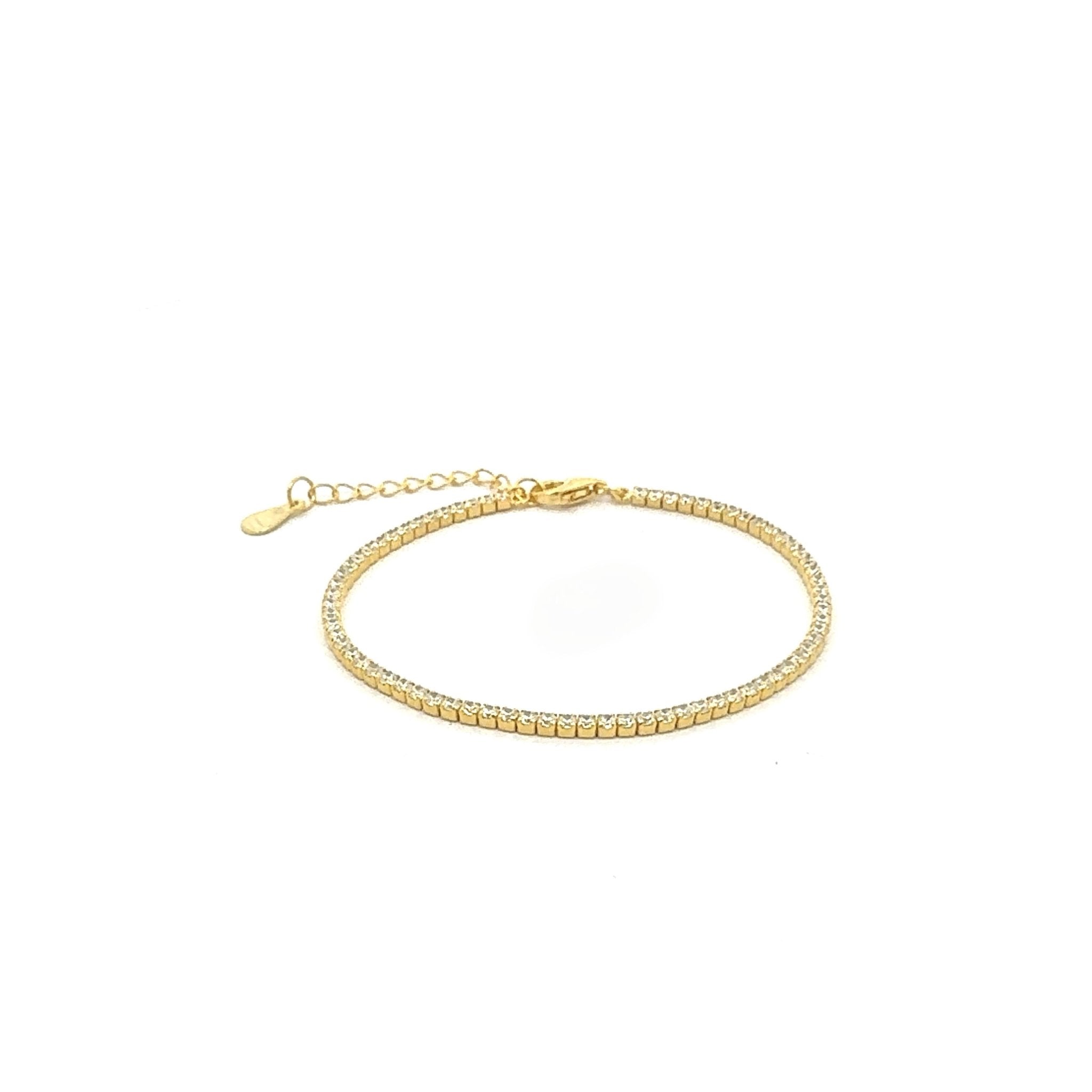 Pulsera Tenis Oro - Piedra de Toque