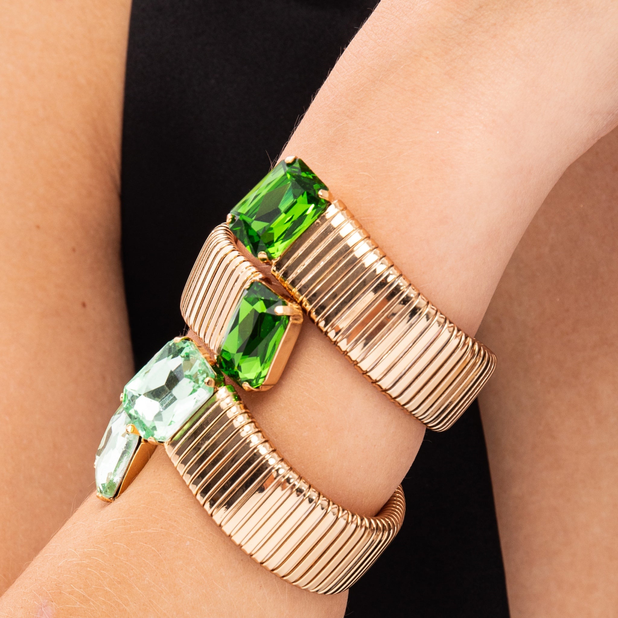 Pulsera Tubogas Peridot - Piedra de Toque