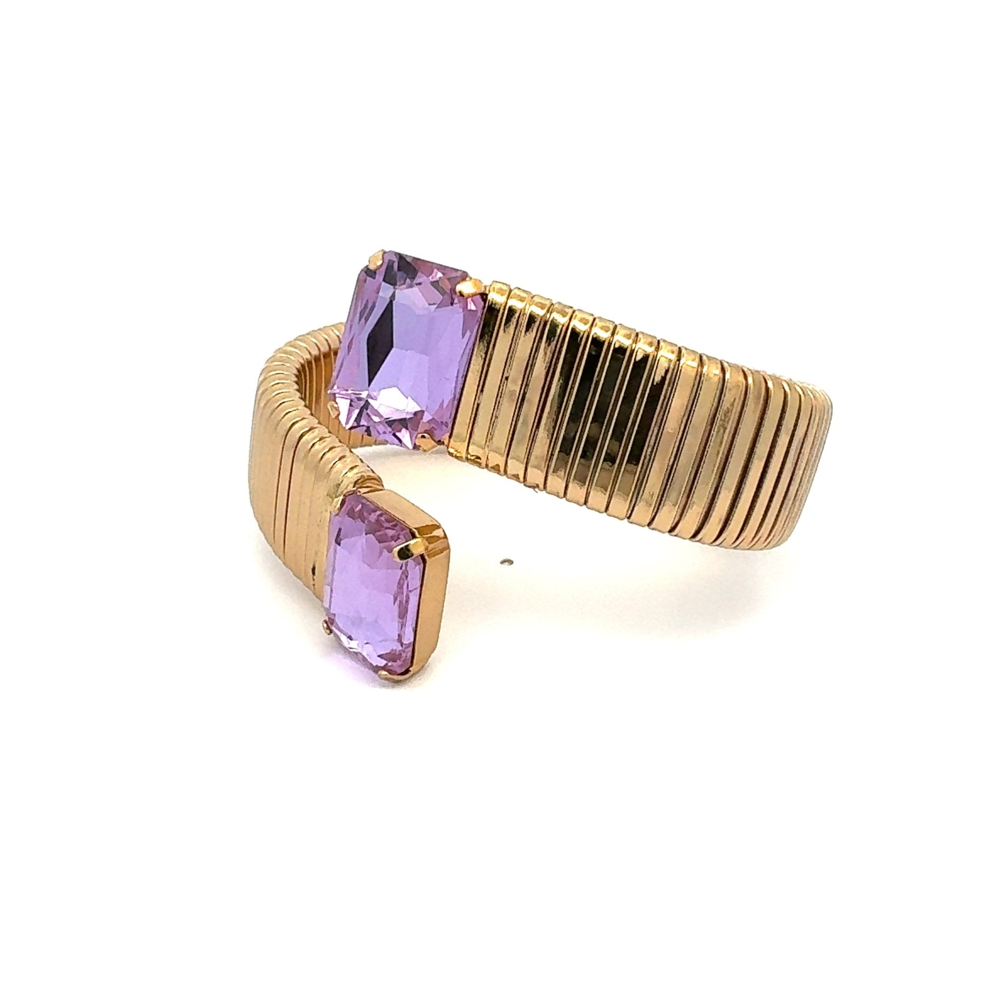 Pulsera Tubogas Violeta - Piedra de Toque