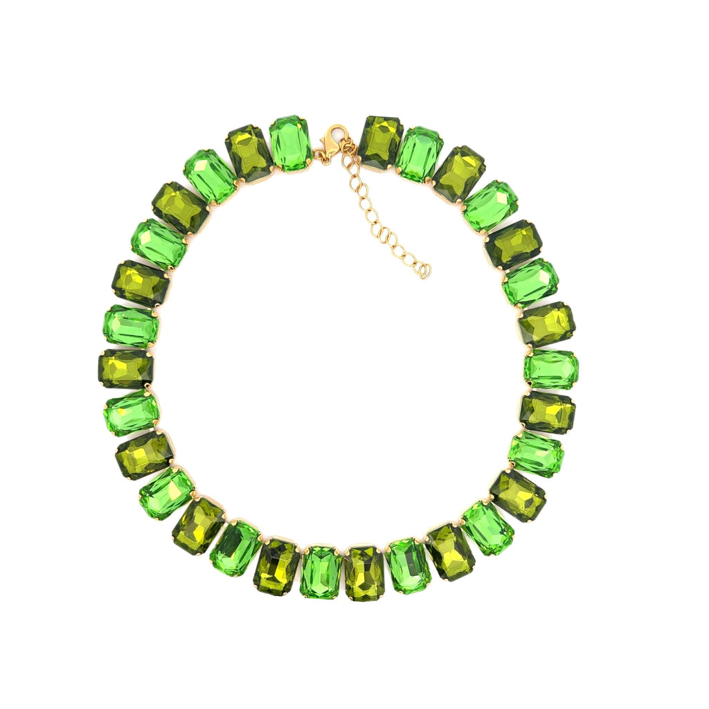 Collar Cristales Verdes - Piedra de Toque