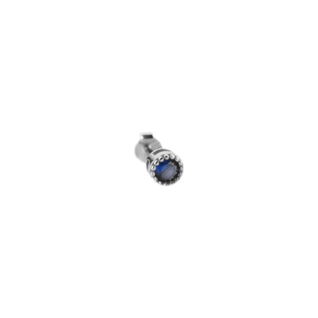 Piercing Botón Azul I - Piedra de Toque