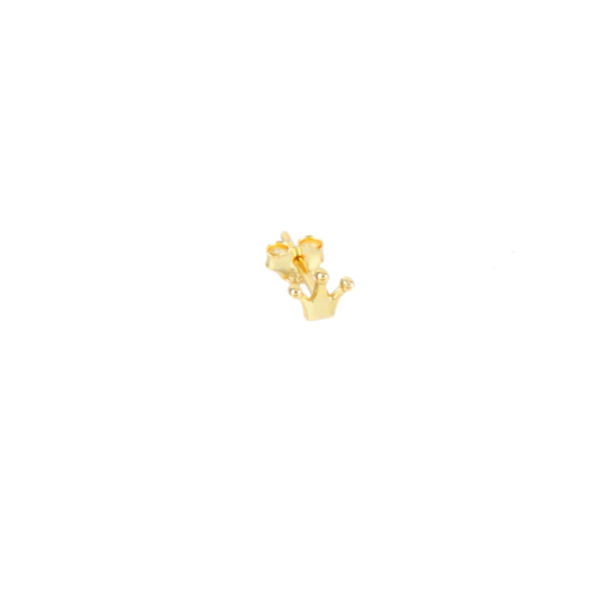 Piercing Coronita Oro - Piedra de Toque