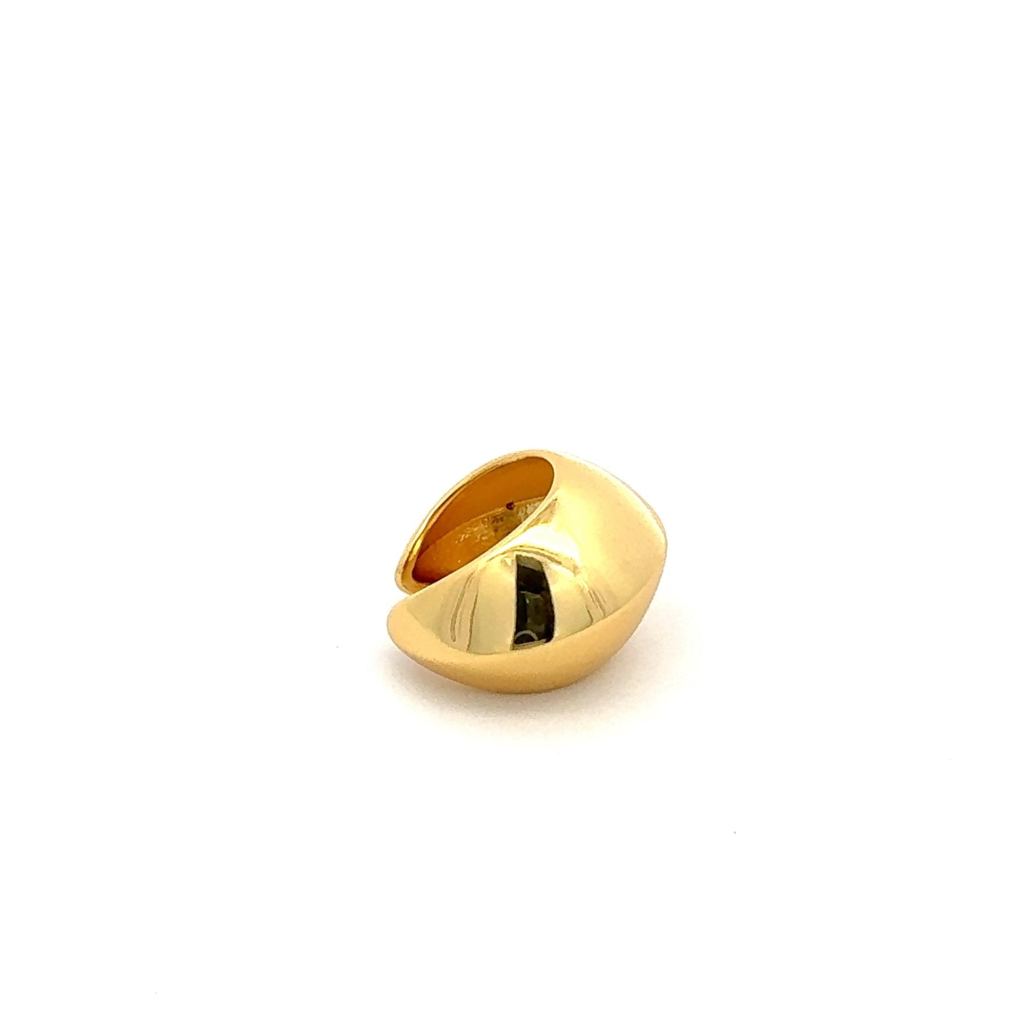 Sortija Ear Cuff Oro - Piedra de Toque
